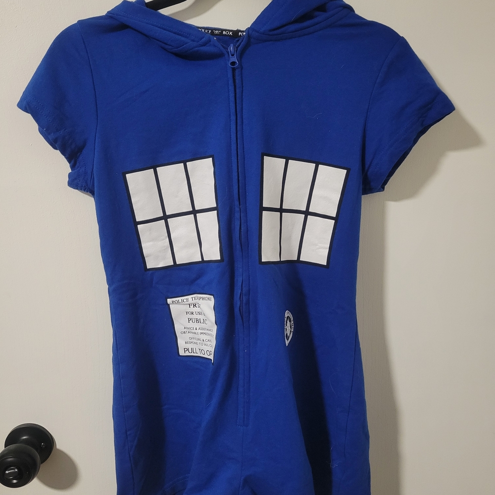 Doctor Who Tardis Hooded Jumpsuit